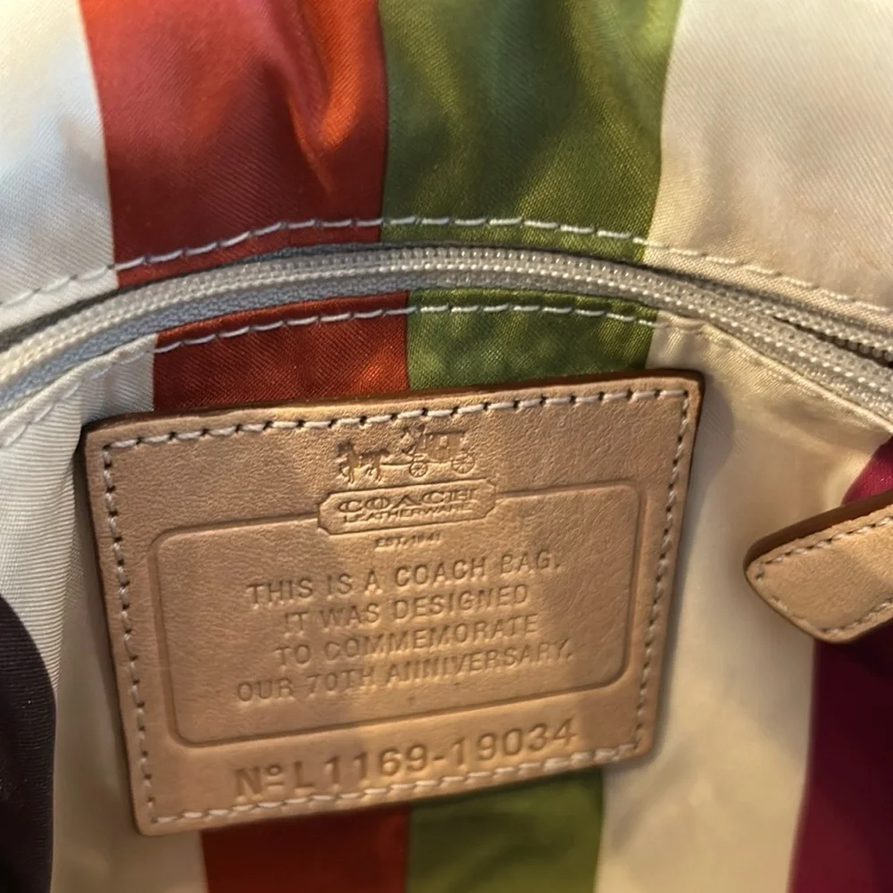 Coach Willis 70th Anniversary Crossbody Bag #19034 Limited Edition - Picture 6 of 11